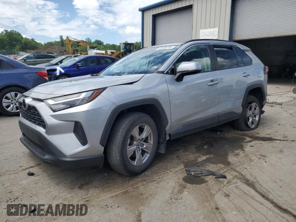 2022 Toyota RAV4 XLE with VIN 2T3P1RFV0NW271422, listed as a Copart auction lot 62839795 with Not provided miles and Salvage title. Bid and sale history available at DreamBid. Image 1.