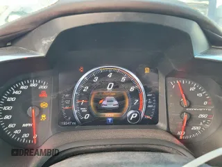 2014 Chevrolet Corvette Z51 3LT with VIN 1G1YM2D73E5105712, listed as a Copart auction lot 79658014 with 19,347 mi miles and Salvage title. Bid and sale history available at DreamBid. Image 9.