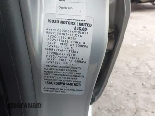 2001 Honda Passport LX z VIN 4S6CK58W014401073, wystawiony jako IAAI lot #41380551 z przebiegiem 259 878 mil mil oraz . Historia ofert i sprzedaży dostępna na DreamBid. Obrazek 9.