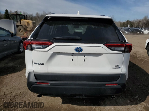 2024 Toyota RAV4 Hybrid XLE Premium with VIN 2T3BWRFV4RW230700, listed as a Copart auction lot 46089945 with 14,134 mi miles and Clean Title. Bid and sale history available at carsss.com. Image 6.