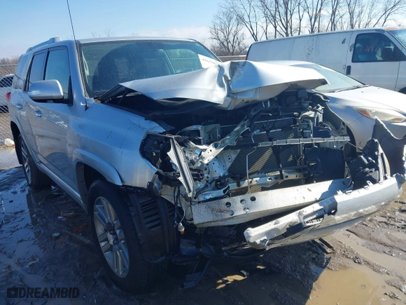 2012 Toyota 4Runner SR5 with VIN JTEBU5JR5C5093222, listed as a IAAI auction lot 41650878 with 131,431 mi miles. Bid and sale history available at carsss.com. Image 1.