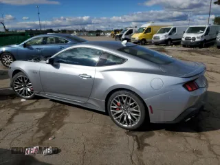 2024 Ford Mustang GT with VIN 1FA6P8CF3R5428820, listed as a Copart auction lot 76084984 with 376 mi miles and Clean title. Bid and sale history available at DreamBid. Image 2.