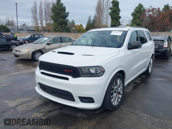 2018 Dodge Durango SRT with VIN 1C4SDJGJ5JC262338, listed as a IAAI auction lot 41106320 with 89,046 mi miles and . Bid and sale history available at DreamBid. Image 17.