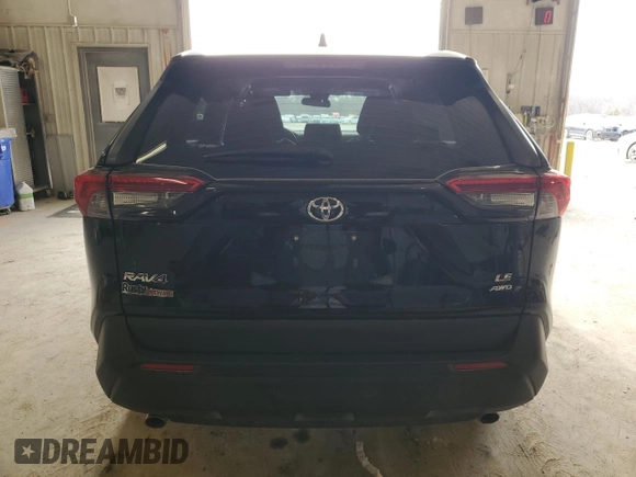 2022 Toyota RAV4 LE with VIN 2T3F1RFV0NC309521, listed as a Copart auction lot 50691855 with 28,956 mi miles and Salvage Title. Bid and sale history available at carsss.com. Image 6.
