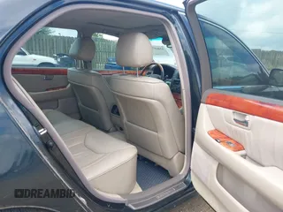 2001 Lexus LS 430 z VIN JTHBN30F810015944, wystawiony jako IAAI lot #42469730 z przebiegiem 273 006 mil mil oraz . Historia ofert i sprzedaży dostępna na DreamBid. Obrazek 8.