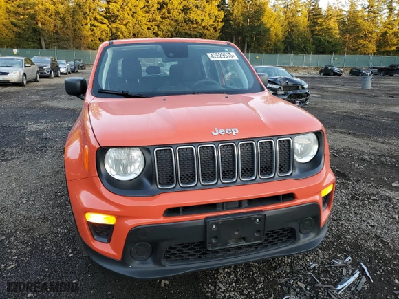 2021 Jeep Renegade Sport with VIN ZACNJCAB8MPM23863, listed as a Copart auction lot 42529915 with NaN miles and Salvage Title. Bid and sale history available at carsss.com. Image 5.