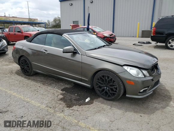 2011 Mercedes-Benz E 550 with VIN WDDKK7CF8BF044202, listed as a Copart auction lot 53294825 with 112,439 mi miles and Salvage title. Bid and sale history available at DreamBid. Image 4.