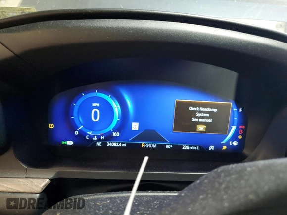 2020 Ford Explorer Platinum с VIN 1FM5K8HC8LGA89398, выставлен на аукционе Copart как лот 62189925 с пробегом 34 082 миль миль и Списание • Salvage title. История ставок и продаж доступна на DreamBid. Изображение 9.
