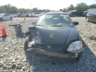 1997 Honda Civic DX with VIN 1HGEJ6228VL123265, listed as a Copart auction lot 74078684 with 49,904 mi miles and Salvage Title. Bid and sale history available at carsss.com. Image 10.
