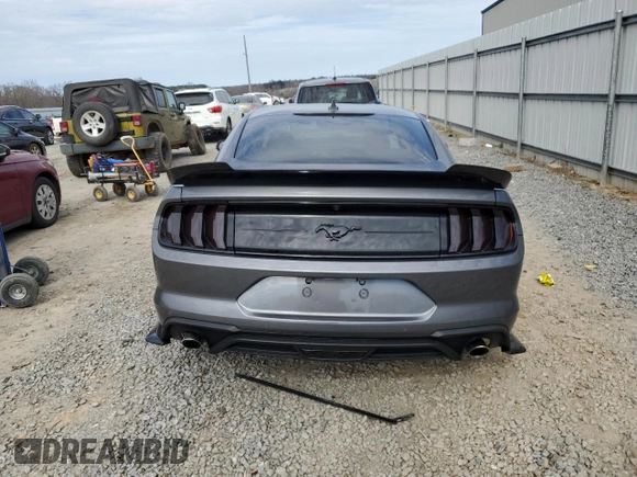 2021 Ford Mustang EcoBoost with VIN 1FA6P8TH8M5157134, listed as a Copart auction lot 41730723 with 15,873 mi miles and . Bid and sale history available at DreamBid. Image 6.
