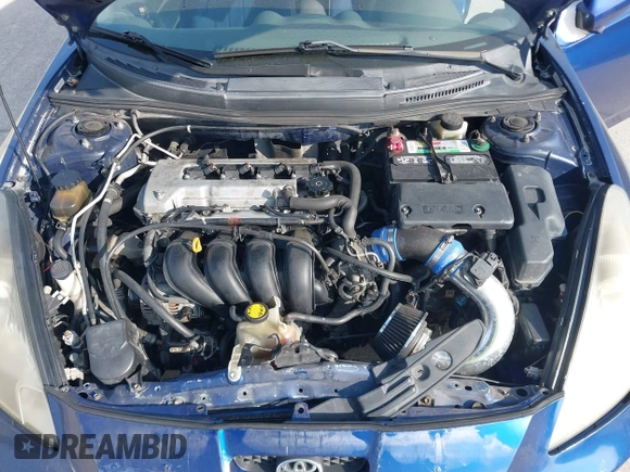 2002 Toyota Celica GT with VIN JTDDR32T220113449, listed as a IAAI auction lot 41546615 with 247,392 mi miles. Bid and sale history available at carsss.com. Image 10.
