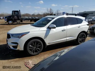 2019 Acura RDX w/Technology Pkg with VIN 5J8TC2H55KL008176, listed as a Copart auction lot 49064205 with 64,946 mi miles and Salvage Title. Bid and sale history available at carsss.com. Image 1.