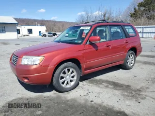 2006 Subaru Forester 2.5 X w/Premium Pkg with VIN JF1SG65696G753021, listed as a Copart auction lot 50598045 with 188,947 mi miles and Salvage Title. Bid and sale history available at carsss.com. Image 1.