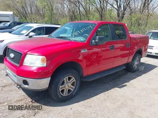 2006 Ford F-150 XLT with VIN 1FTPW14V36FA66816, listed as a IAAI auction lot 41981109 with 111,674 mi miles and . Bid and sale history available at carsss.com. Image 2.