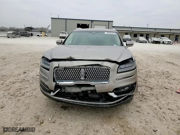 2019 Lincoln Nautilus Standard with VIN 2LMPJ6J95KBL18872, listed as a Copart auction lot 46453375 with 35,307 mi miles and Salvage Title. Bid and sale history available at carsss.com. Image 12.