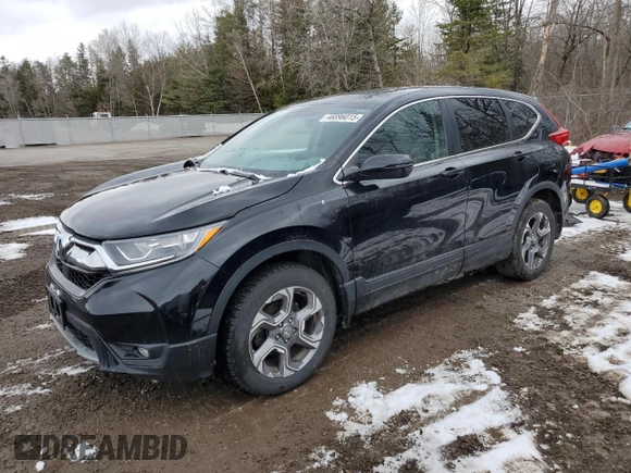 2019 Honda CR-V EX with VIN 2HKRW2H5XKH127779, listed as a Copart auction lot 46896015 with 135,146 mi miles and Clean Title. Bid and sale history available at DreamBid. Image 1.