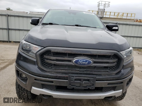 2020 Ford Ranger XL with VIN 1FTER4FH4LLA29293, listed as a Copart auction lot 57649995 with 55,809 mi miles and Salvage title. Bid and sale history available at DreamBid. Image 5.