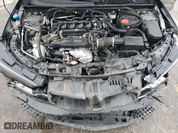2023 Acura Integra with VIN 19UDE4H24PA010858, listed as a Copart auction lot 42124435 with 41,174 mi miles and Salvage Title. Bid and sale history available at DreamBid. Image 11.
