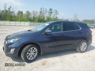 2018 Chevrolet Equinox LT z VIN 3GNAXJEV6JL357723, wystawiony jako Copart lot #60458695 z przebiegiem 96 170 mil mil oraz Szkoda całkowita • Salvage title. Historia ofert i sprzedaży dostępna na DreamBid. Obrazek 1.