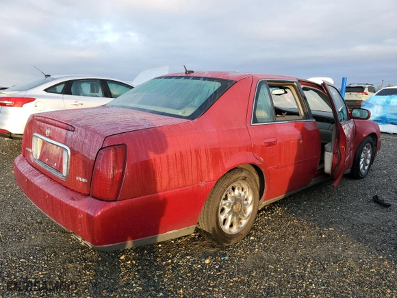 2005 Cadillac DeVille DHS with VIN 1G6KE57Y95U239407, listed as a Copart auction lot 81643834 with 153,199 mi miles and Salvage Title. Bid and sale history available at carsss.com. Image 3.