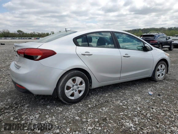 2017 Kia Forte LX with VIN 3KPFK4A76HE027584, listed as a Copart auction lot 54104705 with 122,068 mi miles and Clean Title. Bid and sale history available at carsss.com. Image 3.