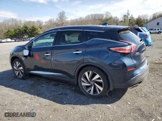 2018 Nissan Murano Platinum with VIN 5N1AZ2MH7JN164271, listed as a Copart auction lot 51427635 with 108,734 mi miles and Salvage Title. Bid and sale history available at carsss.com. Image 2.
