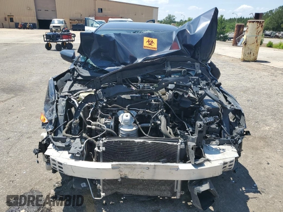 2017 Honda Civic LX with VIN 2HGFC2F56HH501032, listed as a Copart auction lot 57627645 with Not provided miles and Salvage title. Bid and sale history available at DreamBid. Image 5.