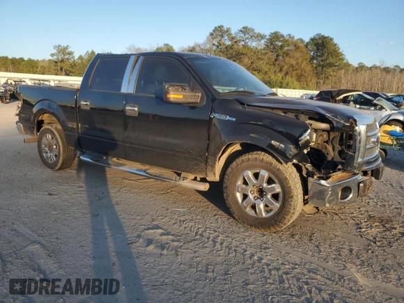 2009 Ford F-150 XL with VIN 1FTRW12869FA73172, listed as a Copart auction lot 41407375 with 215,230 mi miles and Salvage Title. Bid and sale history available at carsss.com. Image 4.