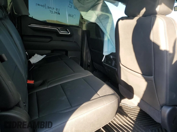2024 Chevrolet Silverado 1500 LTZ with VIN 1GCUDGED0RZ333186, listed as a Copart auction lot 87745185 with 9,718 mi miles and Salvage Title. Bid and sale history available at DreamBid. Image 10.