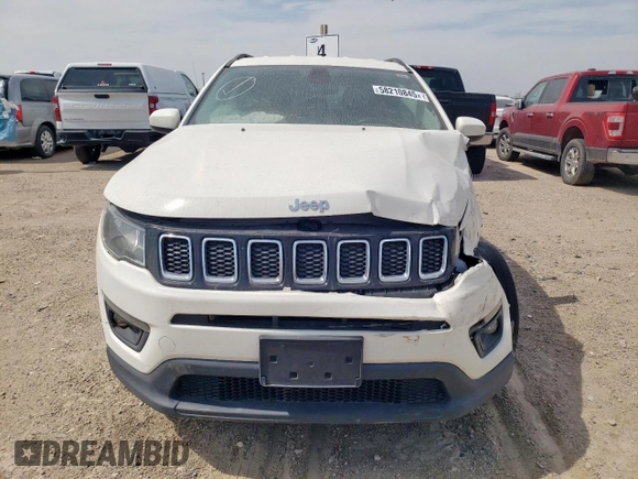 2019 Jeep Compass Altitude with VIN 3C4NJCBB5KT655117, listed as a Copart auction lot 58210845 with Not provided miles and Salvage title. Bid and sale history available at DreamBid. Image 5.