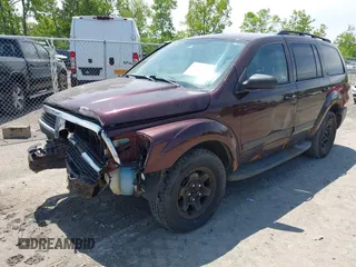 2005 Dodge Durango SXT with VIN 1D4HB38N15F574886, listed as a IAAI auction lot 42274183 with 224,122 mi miles and . Bid and sale history available at DreamBid. Image 18.
