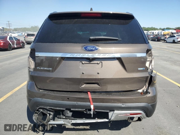 2016 Ford Explorer Platinum z VIN 1FM5K8HT1GGD01970, wystawiony jako Copart lot #65010965 z przebiegiem 66 553 mil mil oraz Szkoda całkowita • Salvage title. Historia ofert i sprzedaży dostępna na DreamBid. Obrazek 6.
