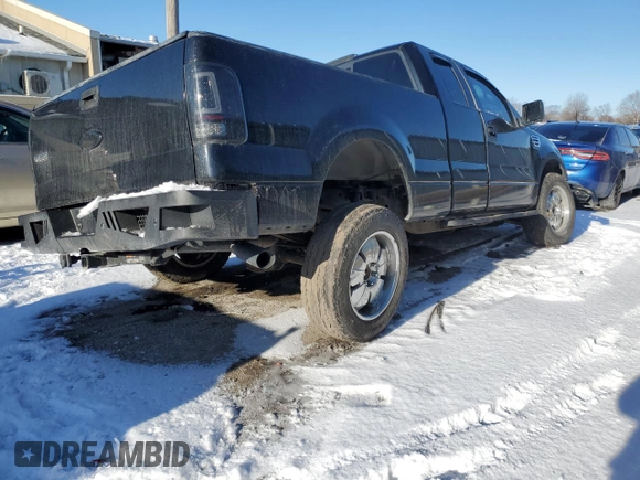 2006 Ford F-150 XLT with VIN 1FTPX14596FA90888, listed as a Copart auction lot 88063465 with 134,412 mi miles and Salvage title. Bid and sale history available at DreamBid. Image 3.