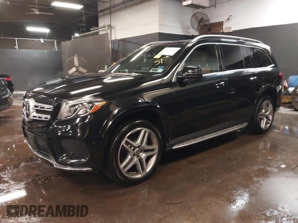 2018 Mercedes-Benz GLS 550 with VIN 4JGDF7DE1JB070994, listed as a IAAI auction lot 41676076 with 104,748 mi miles and . Bid and sale history available at DreamBid. Image 17.