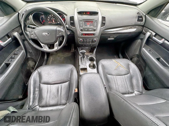 2014 Kia Sorento EX with VIN 5XYKU4A75EG537092, listed as a Copart auction lot 46195065 with 145,087 mi miles and Clean Title. Bid and sale history available at carsss.com. Image 9.