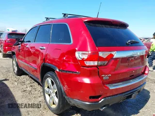 2011 Jeep Grand Cherokee Overland with VIN 1J4RR6GT7BC551649, listed as a IAAI auction lot 41897267 with 82,034 mi miles and . Bid and sale history available at DreamBid. Image 3.