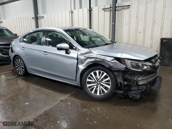 2019 Subaru Legacy Premium with VIN 4S3BNAF62K3038360, listed as a Copart auction lot 45121035 with 76395 miles and Salvage Title. Bid and sale history available at carsss.com. Image 4.