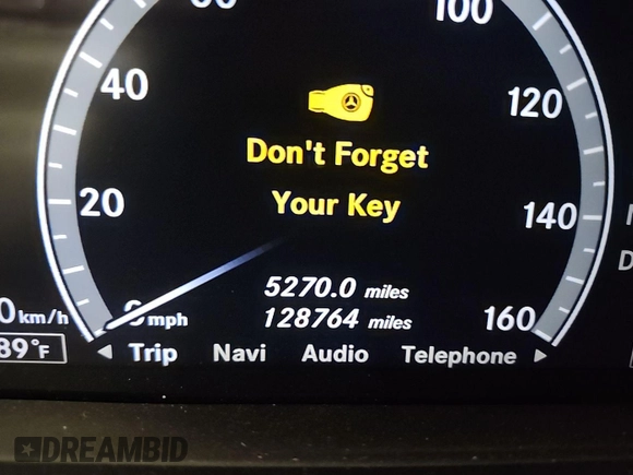 2013 Mercedes-Benz S 550 with VIN WDDNG9EB7DA512568, listed as a IAAI auction lot 42843877 with 128,764 mi miles and . Bid and sale history available at DreamBid. Image 8.