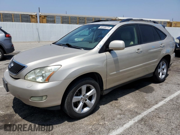 2006 Lexus RX 330 with VIN 2T2GA31U96C049965, listed as a Copart auction lot 59155375 with 291,557 mi miles and Salvage title. Bid and sale history available at DreamBid. Image 1.