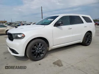 2018 Dodge Durango GT z VIN 1C4RDHDGXJC145404, wystawiony jako Copart lot #50664955 z przebiegiem 128 284 mil mil oraz Czysty tytuł • Clean title. Historia ofert i sprzedaży dostępna na DreamBid. Obrazek 1.