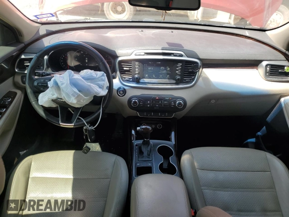 2017 Kia Sorento EX with VIN 5XYPH4A59HG229128, listed as a Copart auction lot 55182295 with 129,190 mi miles and Salvage title. Bid and sale history available at DreamBid. Image 8.