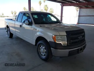 2014 Ford F-150 XL with VIN 1FTFX1CF0EKD06767, listed as a IAAI auction lot 41858009 with 352,658 mi miles. Bid and sale history available at carsss.com. Image 1.