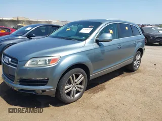 2008 Audi Q7 Premium with VIN WA1BV74L98D031947, listed as a IAAI auction lot 42544652 with Not provided miles and . Bid and sale history available at DreamBid. Image 2.