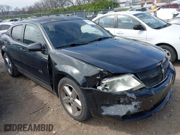 2008 Dodge Avenger R/T with VIN 1B3LC76M88N694153, listed as a IAAI auction lot 41886607 with 179,721 mi miles and . Bid and sale history available at DreamBid. Image 1.
