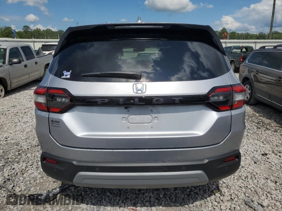 2023 Honda Pilot EX-L 8 Passenger with VIN 5FNYG2H47PB000333, listed as a Copart auction lot 61880844 with 0 mi miles and Salvage Title. Bid and sale history available at carsss.com. Image 6.
