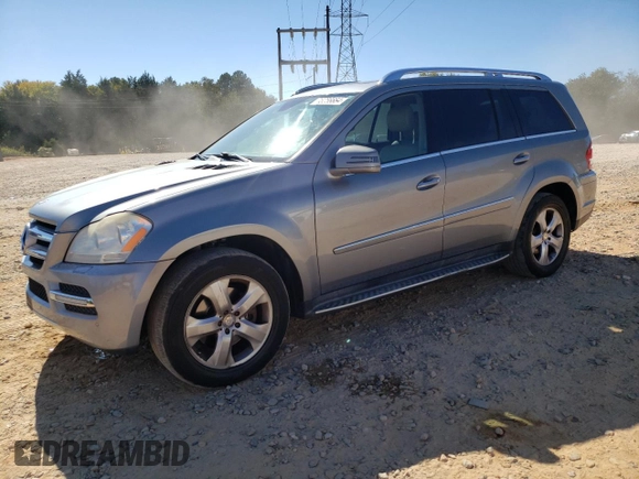 2012 Mercedes-Benz GL 450 with VIN 4JGBF7BE8CA770479, listed as a Copart auction lot 76256664 with 161,146 mi miles and Salvage Title. Bid and sale history available at DreamBid. Image 1.