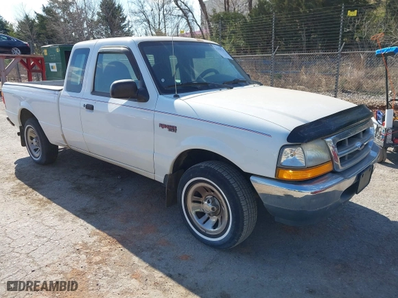 1999 Ford Ranger XL with VIN 1FTYR14V3XPB52957, listed as a IAAI auction lot 41850710 with 169,476 mi miles. Bid and sale history available at carsss.com. Image 1.