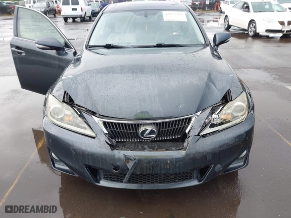 2011 Lexus IS 250 with VIN JTHBF5C29B5135208, listed as a IAAI auction lot 42073769 with 82,618 mi miles. Bid and sale history available at carsss.com. Image 6.