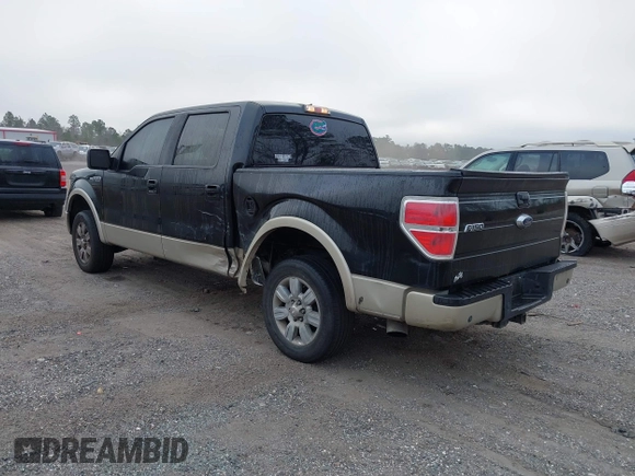 2009 Ford F-150 XL with VIN 1FTPW12VX9FB14223, listed as a IAAI auction lot 41526143 with 1 mi miles. Bid and sale history available at carsss.com. Image 3.