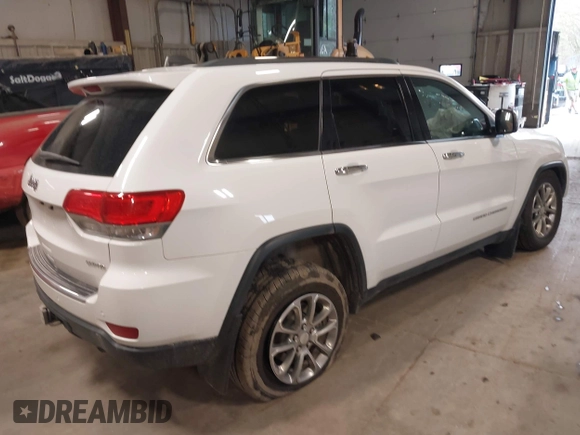 2014 Jeep Grand Cherokee Limited with VIN 1C4RJFBT1EC241036, listed as a IAAI auction lot 42179136 with 148,968 mi miles and . Bid and sale history available at DreamBid. Image 4.